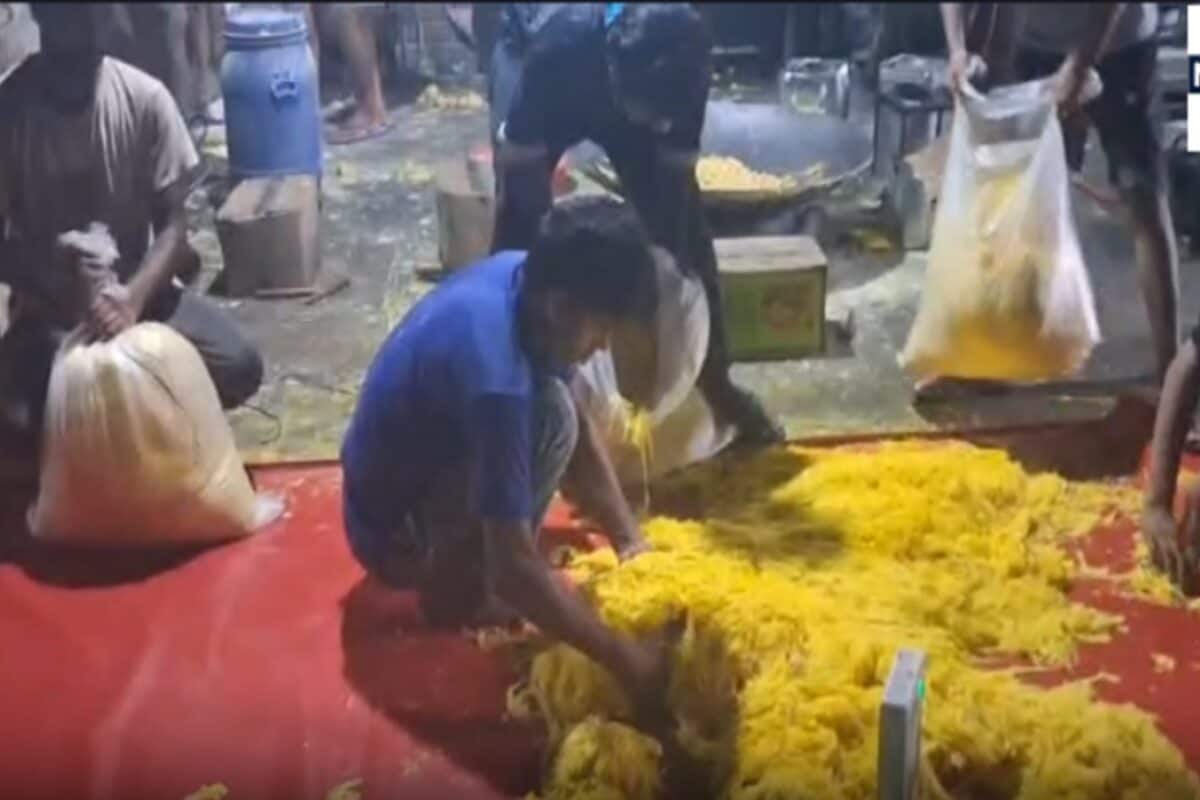 अजमेर में मिलावट का बड़ा खुलासा: पिस्ता की जगह रंगी हुई मूंगफली, 2000 किलो सोहन पपड़ी जब्त