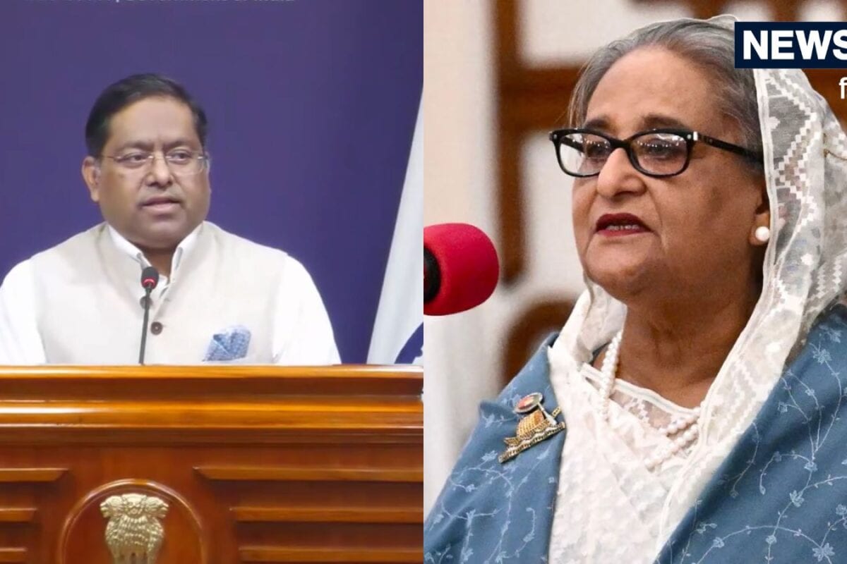 शेख हसीना का संबोधन नहीं रोकेगी भारत सरकार बांग्लादेश की डिमांड पर MEA ने दे दिया टका सा जवाब