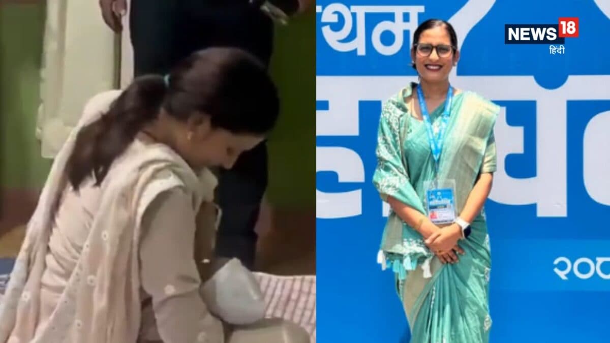 मंत्री ने रोती बच्ची को पिलाया दूध, वीडियो वायरल