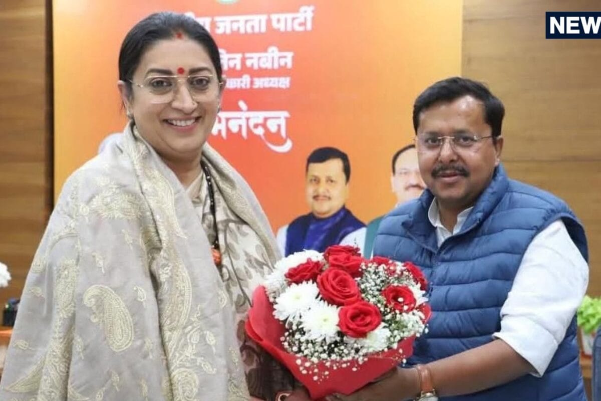 अमेठी की जायंट किलर की फिर वापसी नितिन नवीन ने स्मृति ईरानी को क्यों दी इतनी बड़ी जिम्मेदारी क्या है बीजेपी का प्लान