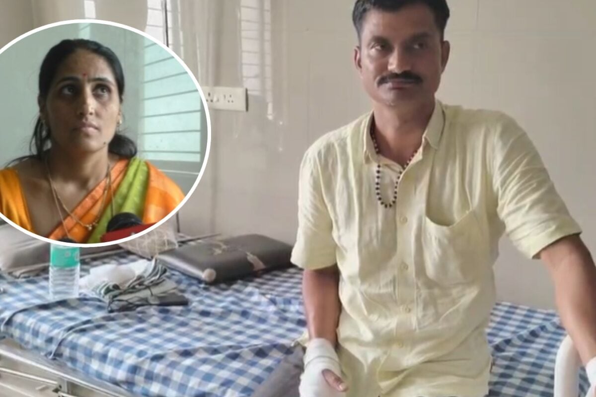 पति की जांबाजी पर गर्व सुखबीर बादल की ढाल बने इंस्पेक्टर संतोष केंद्रे को मिली छुट्टी पत्नी का छलका दर्द