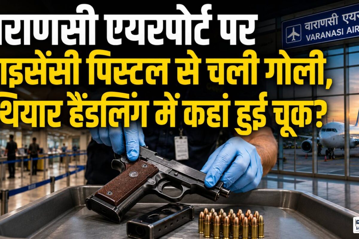 वाराणसी एयरपोर्ट पर आखिर कहां पर हुई चूक हथियार ले जाने को लेकर क्‍या कहते हैं BCAS के नियम जानें पूरी प्रक्रिया
