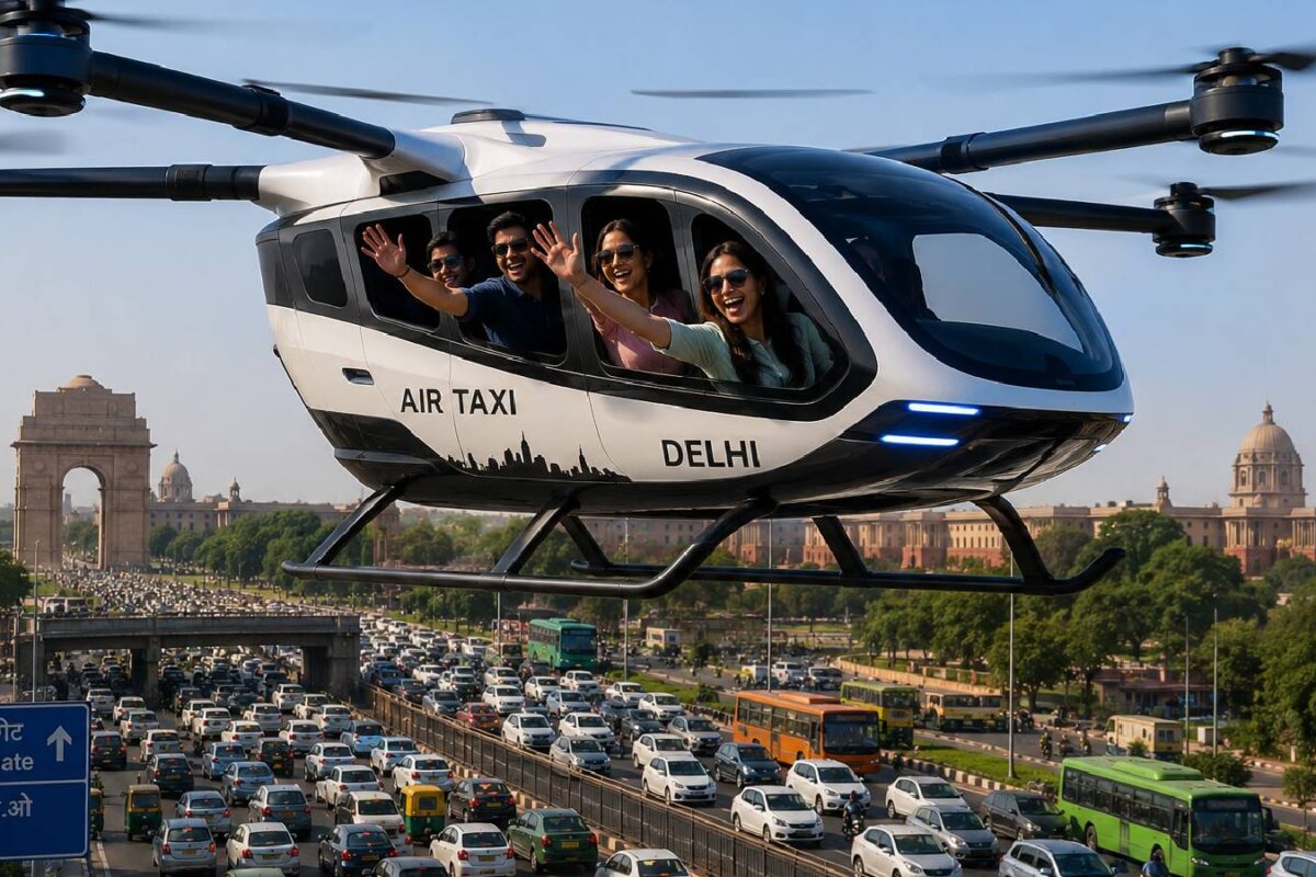 दिल्ली में अब उड़ेंगी एयर टैक्सी प्लेन से सस्ता-कैब से महंगा होगा सफर कब तक DDA ने बता दी तारीख