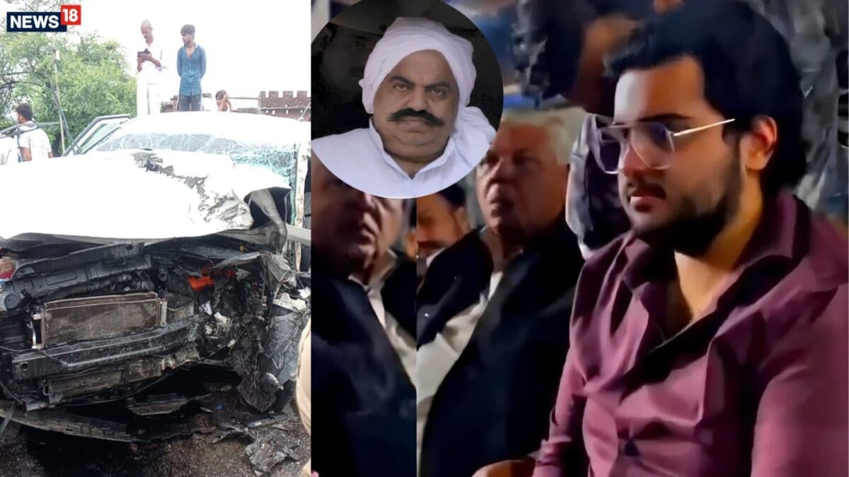 Atiq Ahmed Son Death News Live : एक तस्वीर में छिपी पूरी कहानी… जिस साइड बैठा था अतीक का बेटा, उसी तरफ से चकनाचूर हुई कार Atiq Ahmed Son Death News Live : एक तस्वीर में छिपी पूरी कहानी… जिस साइड बैठा था अतीक का बेटा, उसी तरफ से चकनाचूर हुई कार