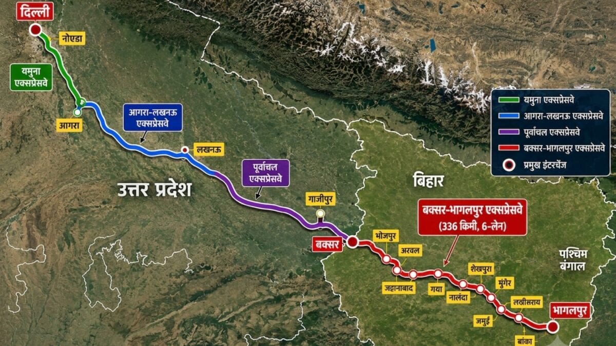 बिहार कैबिनेट ने 336 किमी लंबे बक्सर-भागलपुर एक्सप्रेसवे को मंजूरी दी