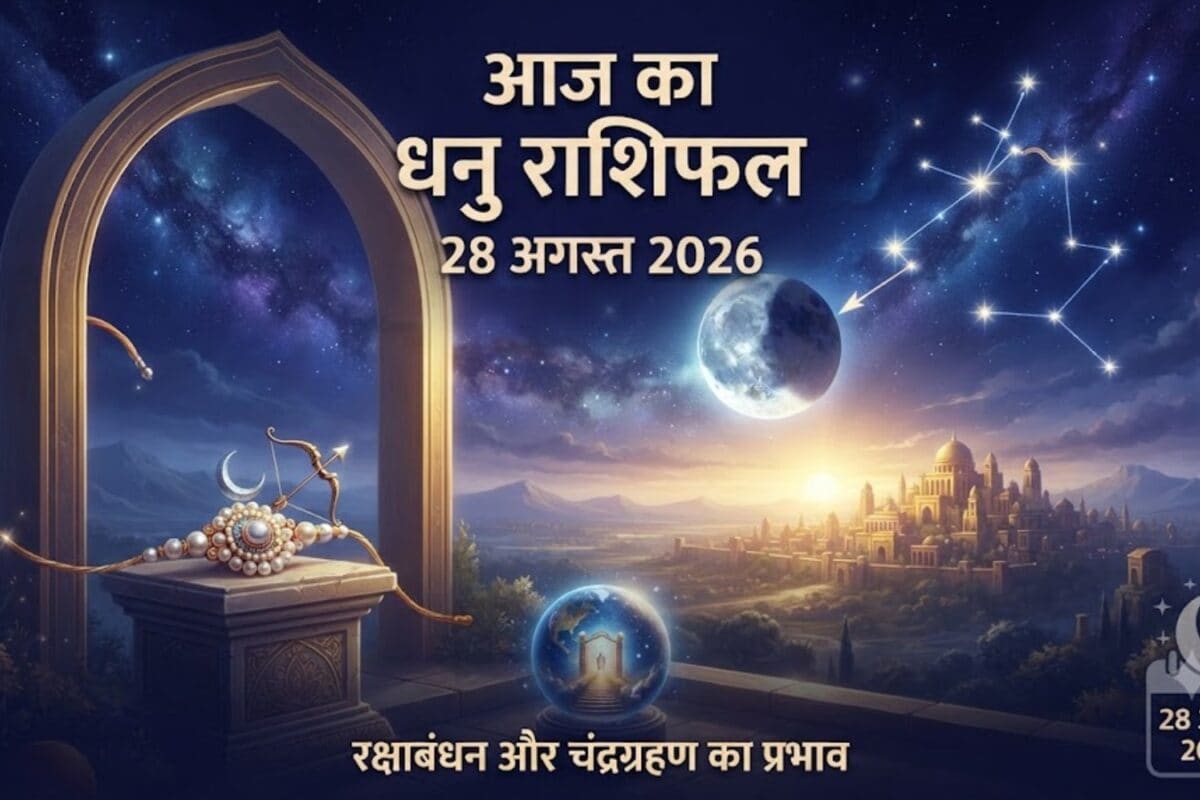 Dhanu Rashifal 28 August: रक्षाबंधन और चंद्रग्रहण पर चमकेगी धनु राशि की किस्मत मिलेंगे तरक्की के नए अवसर