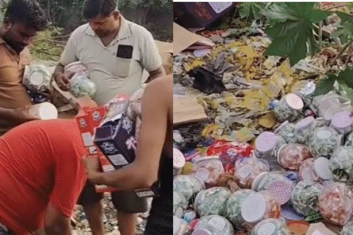कूड़े में से एक्सपायर्ड टॉफियां बीनकर ले गए लोग वीडियो वायरल होते ही हड़कंप क्या इन्हें खाकर बचे रहेंगे बच्चे