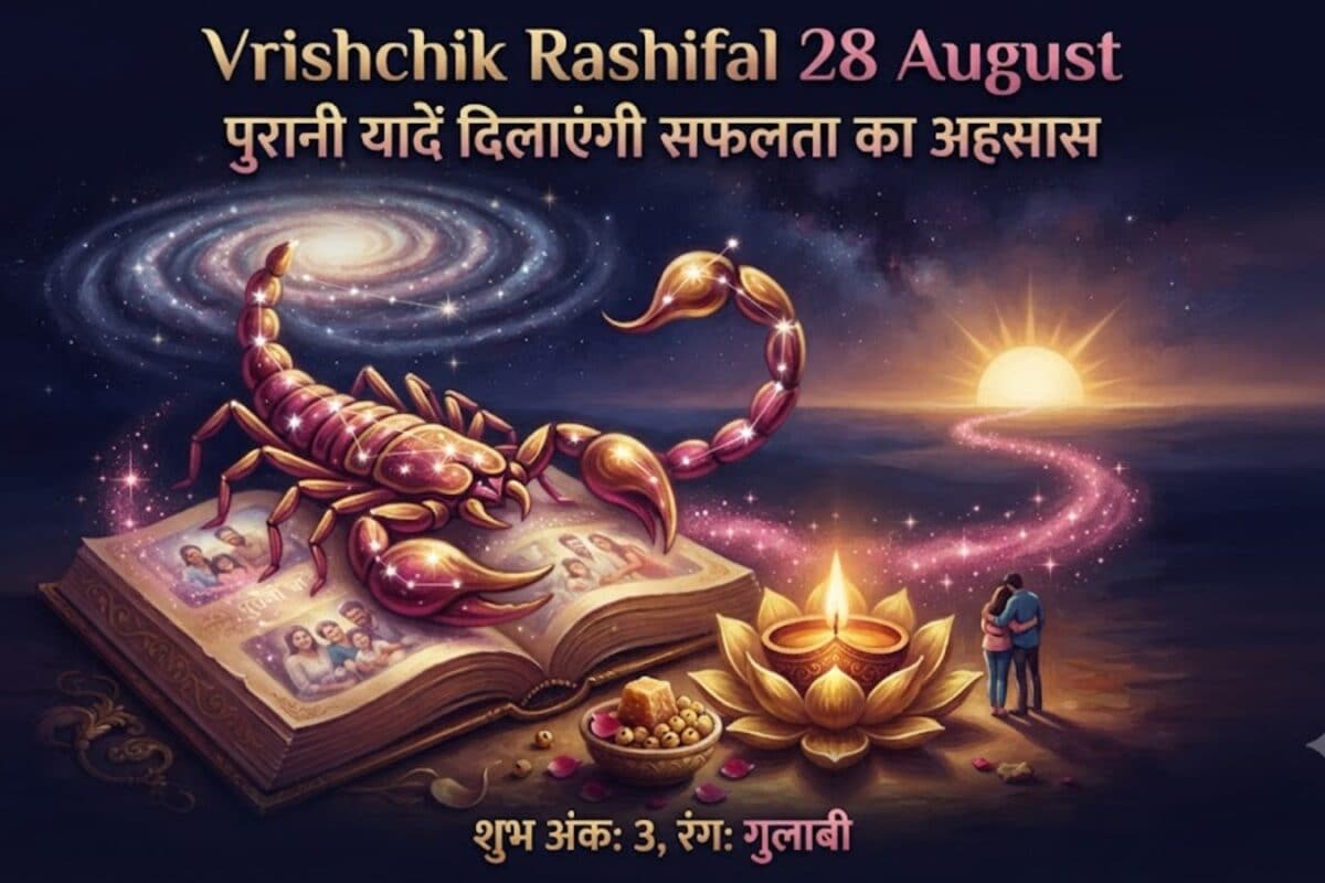 Vrishchik Rashifal 28 August: पुरानी यादें दिलाएंगी सफलता का अहसास कार्यक्षेत्र-परिवार के लिए ऐसा रहेगा दिन