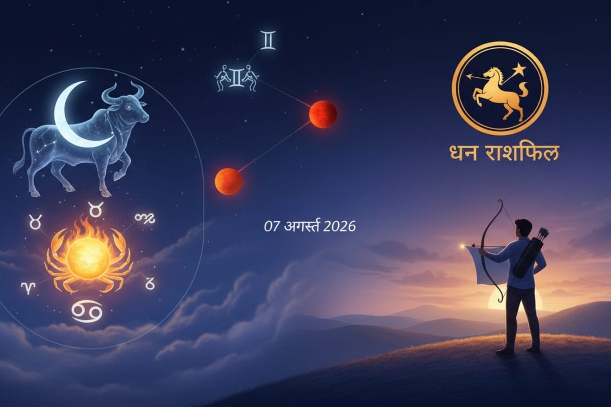 धनु राशि वालों के शुरू होंगे अच्छे दिन! चंद्रमा का वृषभ में प्रवेश चमकेगी किस्मत जानें आर्थिक-करियर का हाल