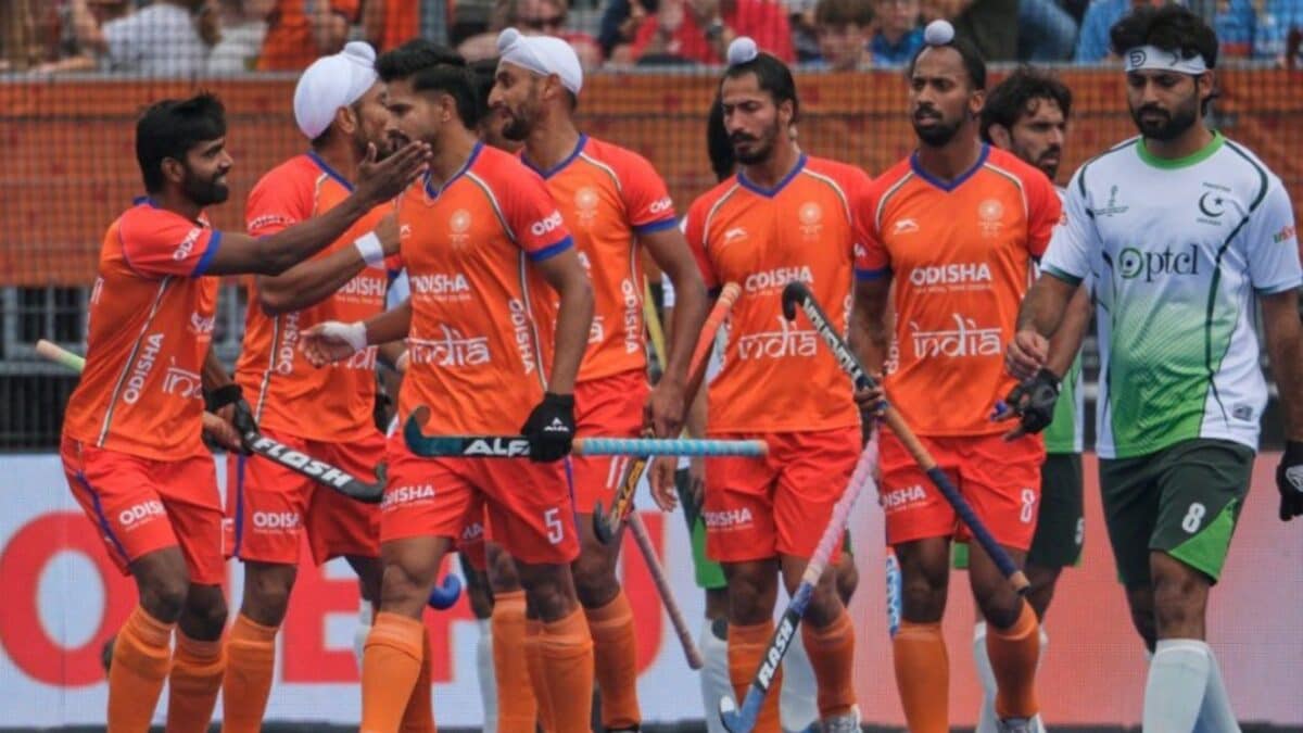 भारत ने पाकिस्तान को 5-3 से हराया, विश्व कप में दूसरे दौर में प्रवेश