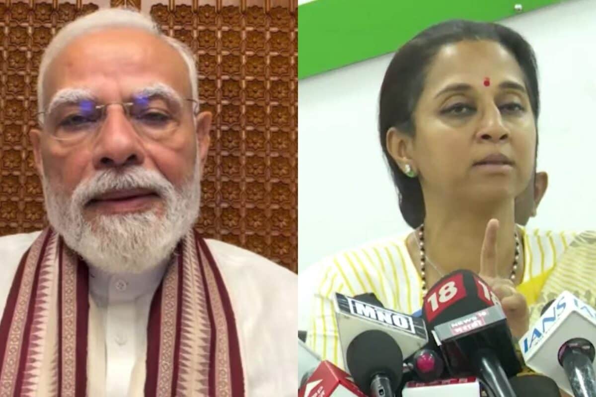 पीएम मोदी से मिलीं शरद पवार की सांसद बेटी सुप्रिया सुले 15 से 20 मिनट की मुलाकात क्या होने वाला है कुछ बड़ा!