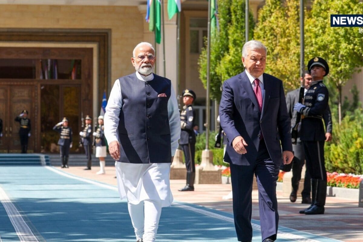 आपने तो ताशकंद में हिन्दुस्तान खड़ा कर दिया उज्बेकिस्तान में डेलिगेशन बैठक से पहले PM मोदी का बयान