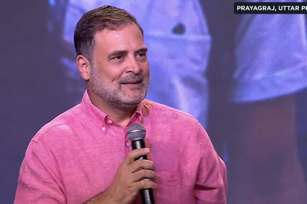 प्रयागराज में राहुल गांधी की पिंक शर्ट फैशन या कुछ और सोशल मीडिया पर क्‍यों छाया उनके ड्रेस का मुद्दा