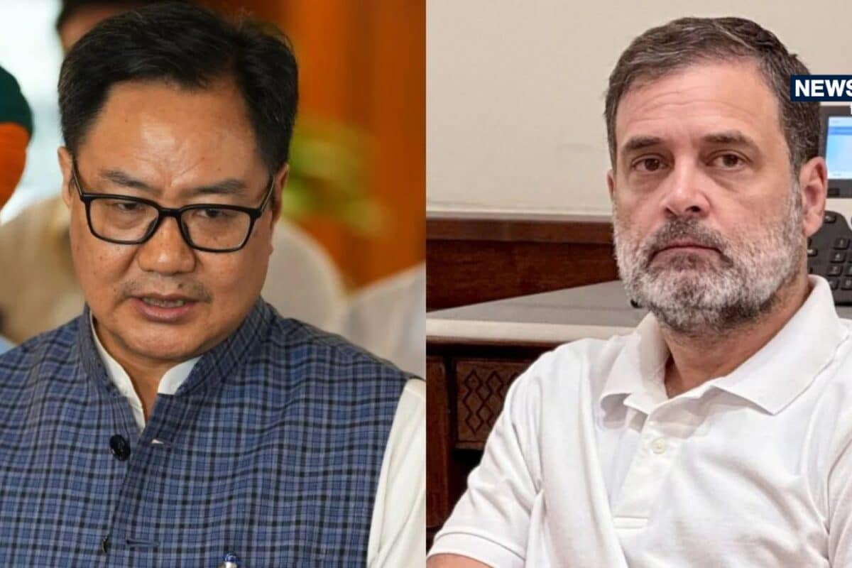 10 दिन में 2 बार किरेन रिजिजू की राहुल गांधी से हुई मुलाकात क्या हुई बात