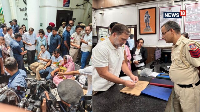 Live: साहिल संग थाने पहुंचे राहुल, बाहर जुटे कांग्रेसी, प्रियंका भी पहुंचीं