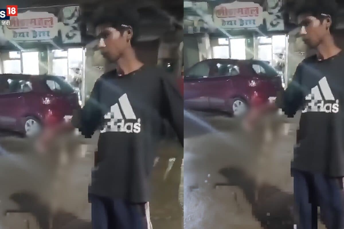 ये कैसी सनक! हाथ में पकड़ा सांप और खुद को ही डसवाने लगा युवक, खून निकला फिर भी नहीं रुका