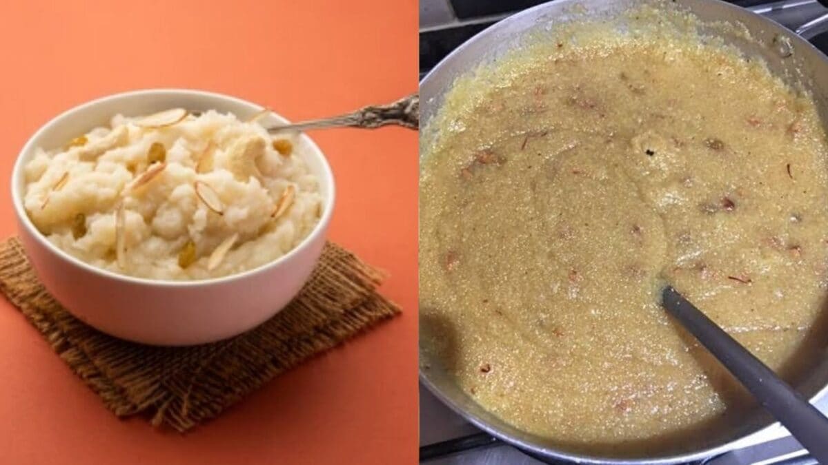 कम घी में ऐसे बनाएं सूजी का हलवा, मुंह में रखते ही बर्फ की तरह लगेगी पिघलने