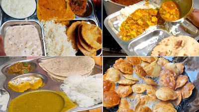 ₹1 Unlimited Thali : महंगाई के इस दौर में छोटे शहर-कस्बों के ढाबों या होटल में भी 100 रुपये से कम से अच्छी थाली नहीं मिलती. ऐसे में कोई 1 रुपये में भरपेट भोजन की कल्पना भी नहीं कर सकता मगर देश में एक ऐसा स्थान है जहां पर एक रुपये में अनलिमिटेड थाली मिलती है. यानी सिर्फ एक बार 1 रुपये देना है और मटर पनीर, पूड़ी-सब्जी, दाल मखनी-रोटी सब्जी से भरपूर शुद्ध शाकाहारी भोजन का लुत्फ उठाना है. शुद्ध शाकाहारी थाली पेपल के पेड़ के नीचे मिलती है. बड़े-बूढ़े, असहाय-गरीब, मजदूर सभी के लिए यह सुविधा मिलती है. सबसे सस्ती भोजन थाली यूपी के गाजियाबाद में मिलती हैं. भोजन कैसे बनता है, कौन बनाता है, यह थाली इतनी सस्ती क्यों मिलती है, इसके पीछे की असल वजह क्या है, आइये जानते हैं सभी सवालों के जवाब........ 