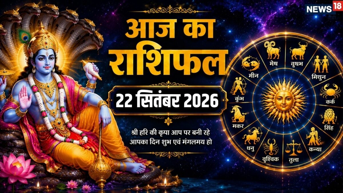 22 सितंबर का राशिफल: 6 राशियों को आर्थिक लाभ के योग
