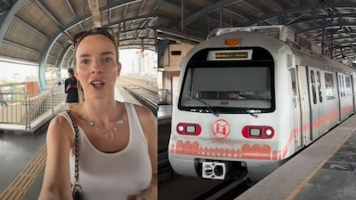 Russian Vlogger Vera Prokofeva Amazed by Jaipur Metro's Cleanliness and Safety, Viral Video.