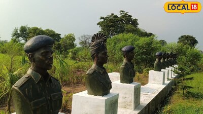बालोद के किसान ने खेत में बनवाया शहीद स्मारक