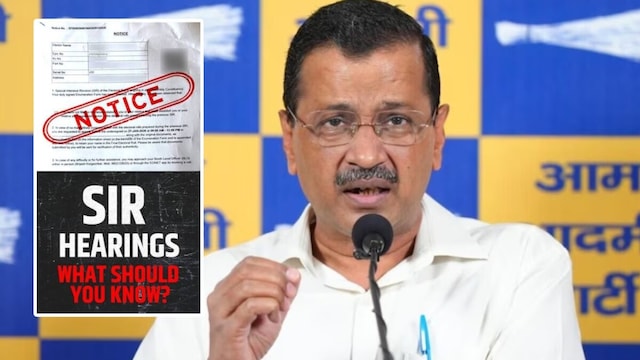arvind kejriwal sir notice। SIR Notice Rekha Gupta। Delhi Politics। केजरीवाल को SIR नोटिस, क्या कट जाएगा पूर्व CM का नाम? ECI ने मांगे कागज - News18 हिंदी