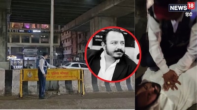 इसी पोल से लगा युवा नेता को करंट, फिर सीपीआर देता ट्रैफिक पुलिसकर्मी.