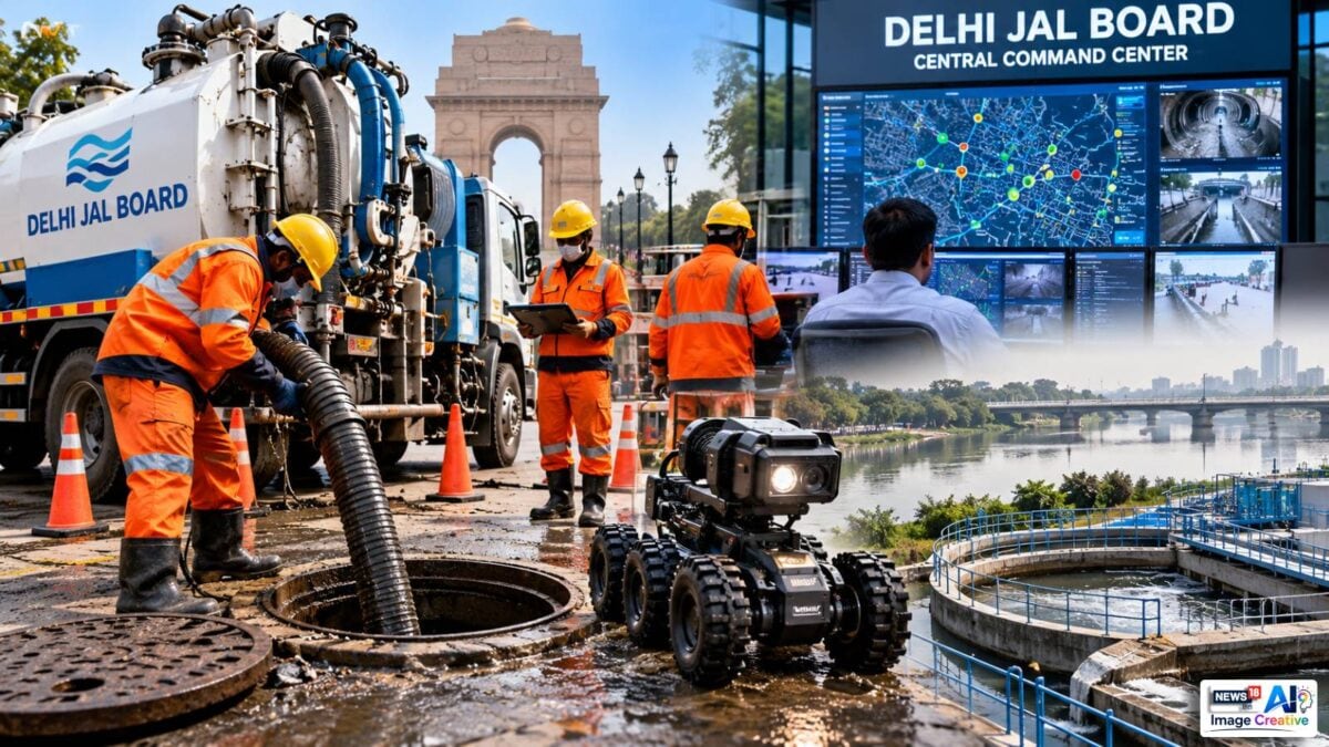 दिल्ली जल बोर्ड ने 17,969 करोड़ की सीवर सुधार योजना को दी मंजूरी