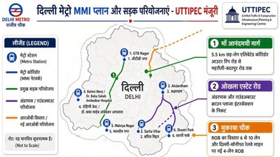 दिल्ली में मेट्रो यात्रियों की राह आसान करने और सड़कों पर जाम घटाने के लिए एक साथ कई बड़े फैसले लिए गए हैं.