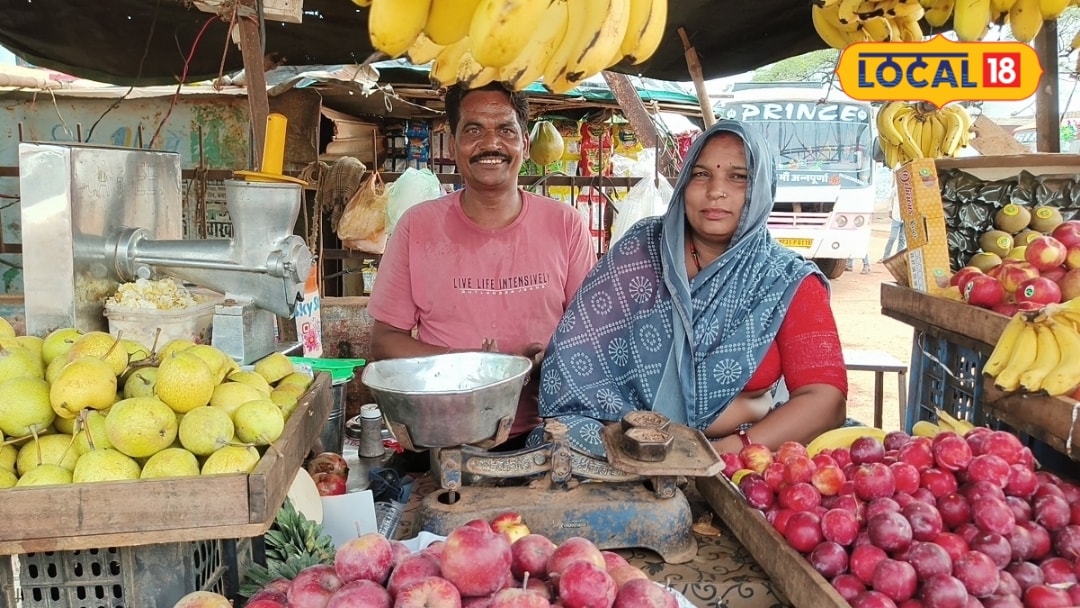 8 हजार रुपए से शुरू किया फलों का ठेला, 20 साल में खड़ा कर लिया पूरे परिवार का सहारा, जानिए पूरन राठौर की कहानी