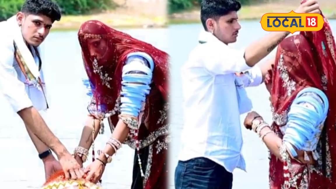 Siblings stir an earthen pot in a pond and then offer water to one another; what makes this tradition of Jalore so unique?