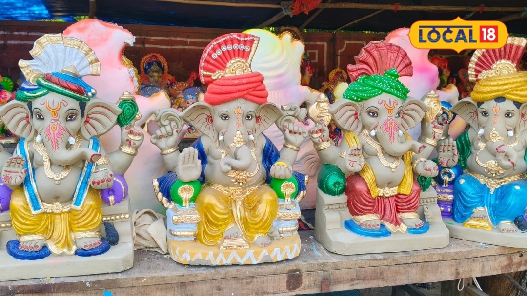 Jaipur Prepares for Ganesh Chaturthi as JLN Marg Transforms into Vibrant Idol Market