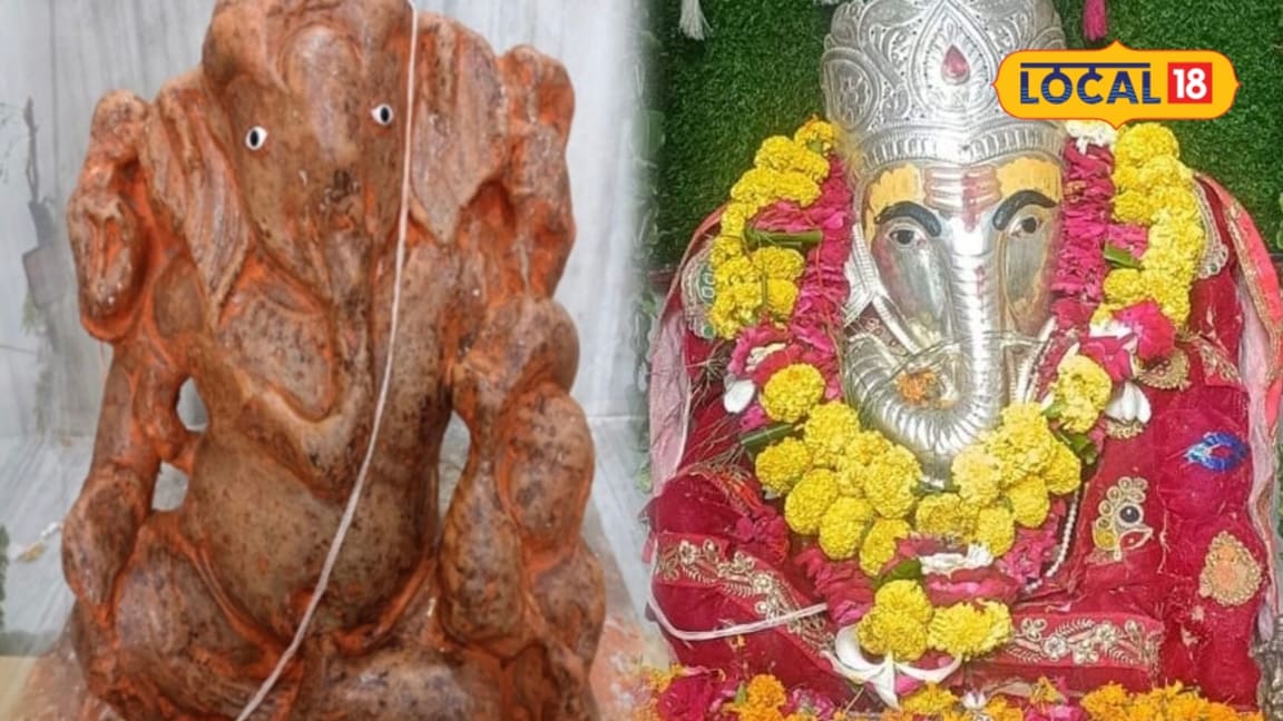 नसों वाली गणपति की अनोखी मूर्ति प्रमोशन की मन्नत के लिए दूर-दूर से आते हैं अधिकारी