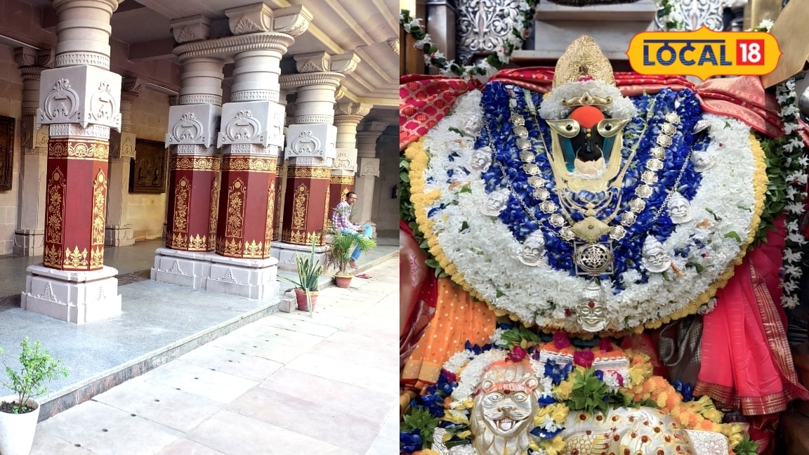 मां विंध्यवासिनी धाम का कॉरिडोर नवरात्रि से पहले गुलाबी पत्थरों के साथ मेटैलिक रंगों से बढ़ेगी भव्यता 50 लाख से बदलेगी तस्वीर