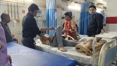 हरियाणा में पत्नी ने पति को गोली मारी. 
