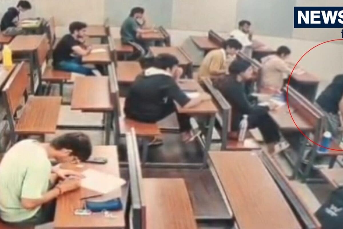 परीक्षा हॉल में मोबाइल प्रोफेसर डूला से बात और फिर आईआईटी बॉम्बे से सामने आया साहिल का आखिरी CCTV वीडियो