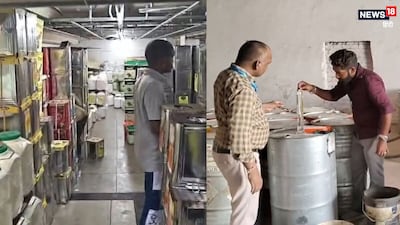 इंदौर में खाद्य तेल और पेट्रोलियम पदार्थ पकड़े गए.