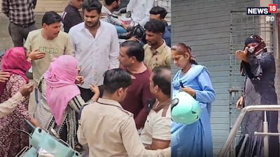 होटल के बाद पति-पत्नी के बीच जमकर बवाल. 