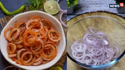 लच्छेदार प्याज स्टेप-बाय-स्टेप विधि