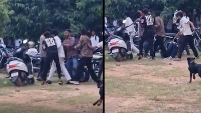 महाराजा छत्रसाल बुंदेलखंड विश्वविद्यालय में छात्रों की मारपीट.
