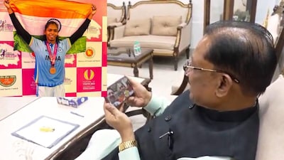 सीएम विष्णु देव साय ने संजू देवी को बधाई दी.