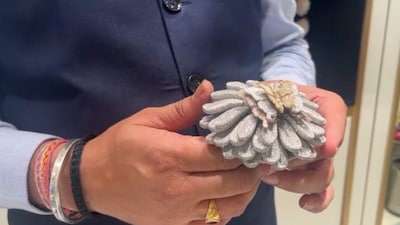 51 हजार हीरों से जड़ी अंगूठी.