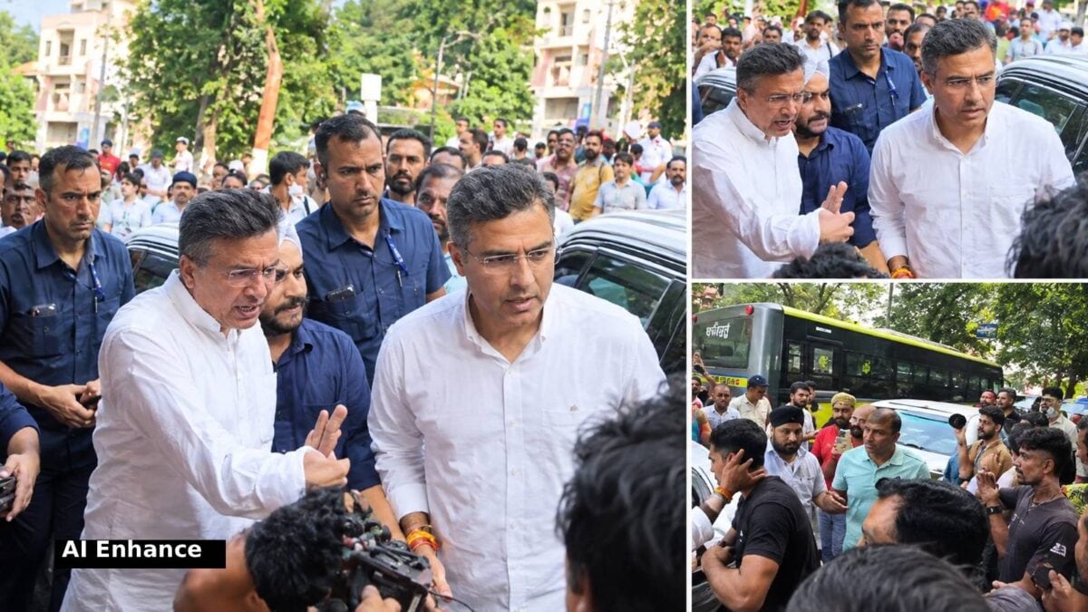 थप्पड़ कांड: प्रवेश वर्मा पर NCR, जरनैल सिंह पर FIR