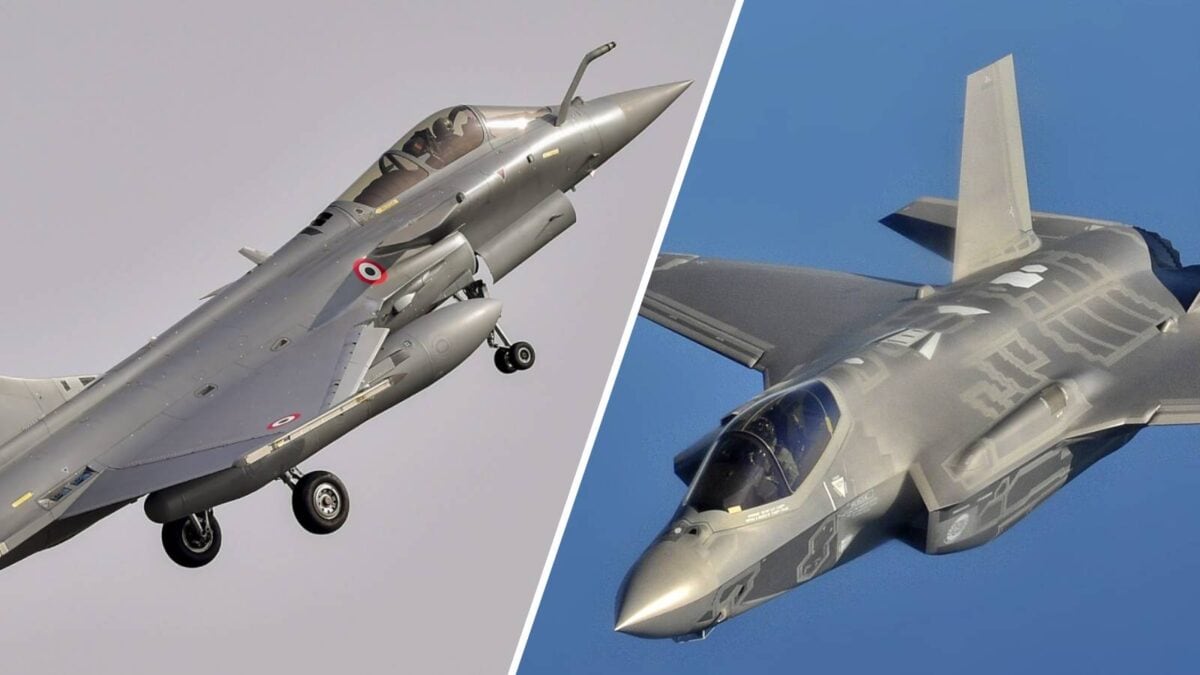 तरंग शक्ति में राफेल और F-35 आमने-सामने