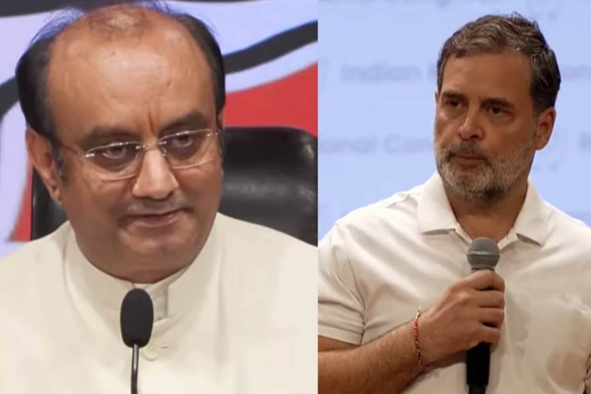 नग्न व्यक्ति नृत्य करे फिर कहे कपड़ा फट गया मेरा राहुल गांधी पर सुधांशु त्रिवेदी के तंज