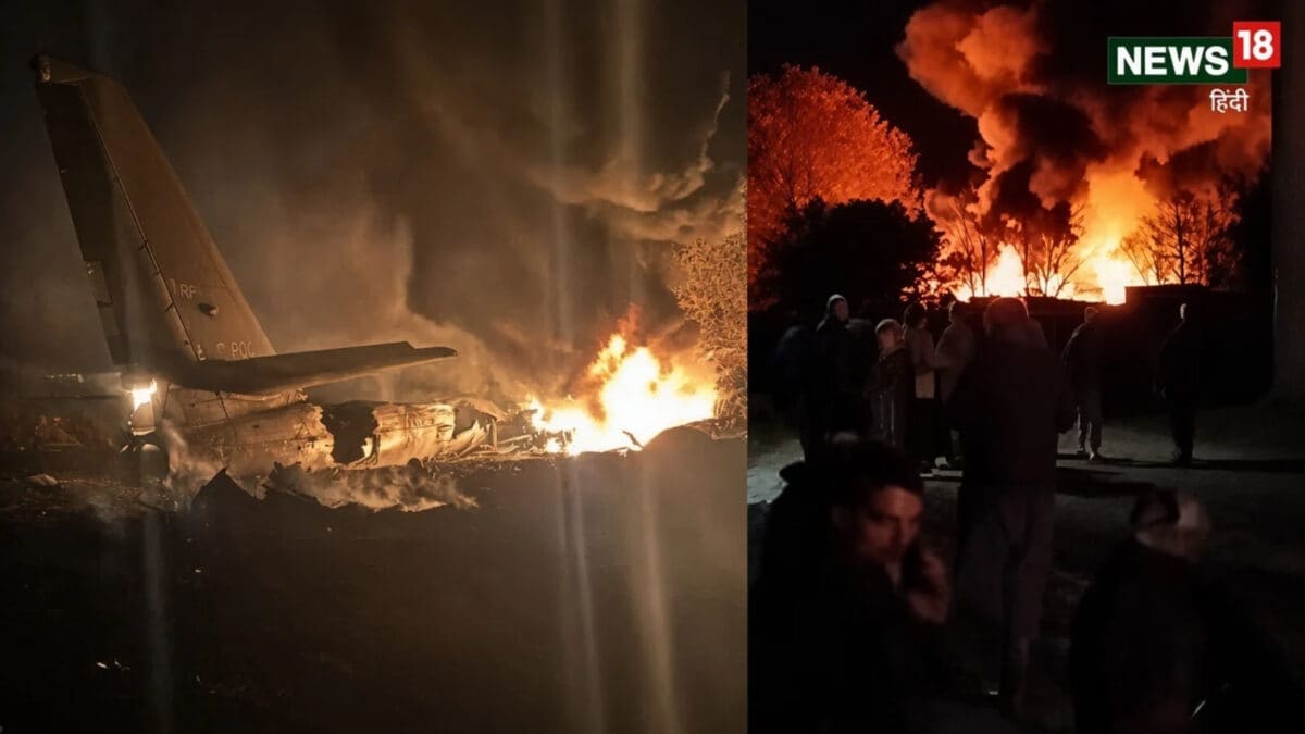 रूस का ट्रेनिंग विमान Tu-95 क्रैश, छह की मौत