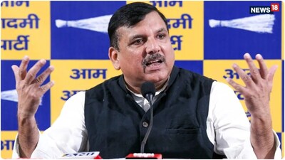 संजय सिंह ने चुनाव आयोग की एसआईआर प्रक्रिया पर सवाल उठाए. (पीटीआई)