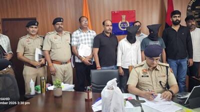 Nuh Police Seize Heroin Worth Rs 4.30 Crore, Two Smugglers Arrested in Creta Car.