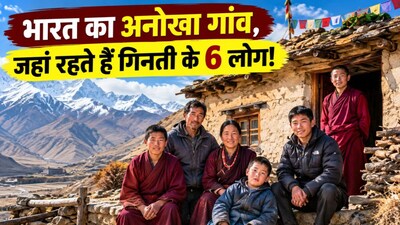 भारत का वो गांव, जहां रहते हैं सिर्फ 6 लोग, एक ही परिवार का है पूरा गांव(फोटो: Ai Generated Image)