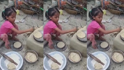Child cooks on stove, melts hearts with responsibility; emotional video goes viral!